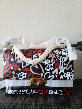 NWT Michael Kors Cece Medium Qixi Graffiti Bag